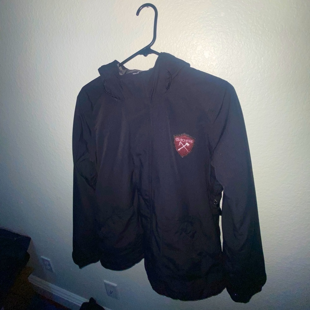 Bonfire Snow Jacket size small Black